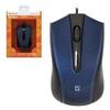 Мышь проводная DEFENDER ACCURA MM-950, USB, 2 кнопки + 1 колесо-кнопка, оптическая, чёрно-синяя, 52952 Мышь проводная DEFENDER ACCURA MM-950, USB, 2 кнопки + 1 колесо-кнопка, оптическая, чёрно-синяя, 52952