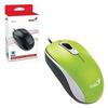 Мышь проводная GENIUS DX-110, USB, 2 кнопки + 1 колесо-кнопка, оптическая, зелёная, 31010116105 Мышь проводная GENIUS DX-110, USB, 2 кнопки + 1 колесо-кнопка, оптическая, зелёная, 31010116105