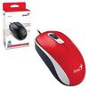 Мышь проводная GENIUS DX-110, USB, 2 кнопки + 1 колесо-кнопка, оптическая, красная, 31010116104 Мышь проводная GENIUS DX-110, USB, 2 кнопки + 1 колесо-кнопка, оптическая, красная, 31010116104