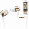 Наушники PHILIPS SHE3900GD/51, проводные, 1,2 м, стерео, вкладыши, золотисто-белые Наушники PHILIPS SHE3900GD/51, проводные, 1,2 м, стерео, вкладыши, золотисто-белые