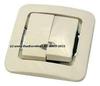 Выкл. 2 кл. свет крем Makel Lillium 71223 Выкл. 2 кл. свет крем Makel Lillium 71223