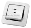 Выкл. 1 кл. прох. бел. Makel Lillium 71005 Выкл. 1 кл. прох. бел. Makel Lillium 71005