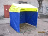 Палатка торговая «Кабриолет» 2,5x2 желто-синяя - 12520 руб.