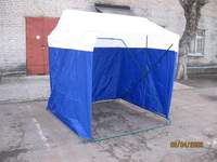 Палатка торговая «Кабриолет» 2,0 x 2,0 бело-синяя - 11560 руб.