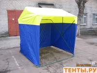 Тент для палатки «Кабриолет» 1,5x1,5 желто-синий - 3660 руб.