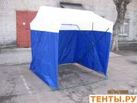 Тент для палатки «Кабриолет» 2,0x2,0 бело-синий - 4300 руб.