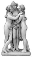 Скульптура три девушки №414 - 21200 руб.