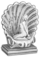 Скульптура девушка в ракушке №394 - 5440 руб.