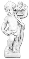 Скульптура "мальчик с цветами" №345 - 9935 руб.