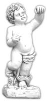 Скульптура "мальчик с фонариком" №390 - 7587 руб.