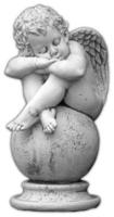 Скульптура "Ангел на шаре" №440 - 7649 руб.
