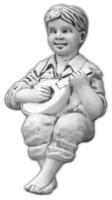 Скульптура "Мальчик с гуслей" №431 - 8452 руб.