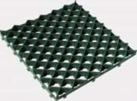 Газонная решетка 60*60 РОМБ пластиковая (ПВД/ПНД)  цвет зеленый.	 - 570 руб.