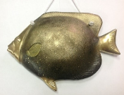 Рыба,навесная декоративная фигура (изумруд) H-20см. L-29см.