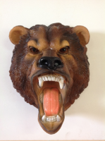 Голова медведя,навесной декор - 3400 руб.