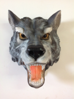 Голова волка,навесной декор - 2650 руб.