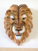 Голова льва,навесной декор - 3002 руб.