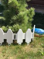 Забор декоративный Дощечки белый - 525 руб.