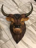 Голова быка, навесной декор - 3269 руб.
