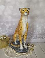 Тигр, фигура декоративная (цвет натуральный), H-30 см.W-22см. L-12,5см. - 2000 руб.