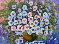 Картина 70х90 "Цветы" (акрил) - 12000 руб.
