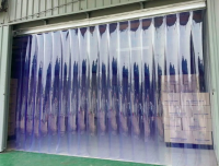 Готовый комплект ПВХ завесы для холодильных камер и ворот (проем 1 метр ширина, 2 метра высота) морозостойкая, нержавеющая сталь +5/-50&#8451;	 - 3850 руб.