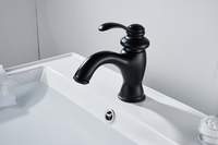Смеситель антикварный для ванной комнаты Brunardi Venus, Матовый черный -141581 - 7350 руб.