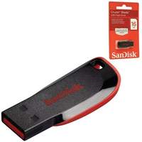 Флэш-диск 16 GB, SANDISK Cruzer Blade, USB 2.0, черный, SDCZ50-016G-B35 - 661 руб.