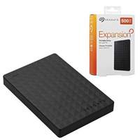 Диск жесткий внешний HDD SEAGATE "Expansion", 500 GB, 2,5", USB 3.0, черный, STEA500400