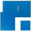 Папка на 2 кольцах ESSELTE "Standard", 42 мм, картон/ПП, синяя, до 190 листов, 14452