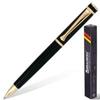 Ручка бизнес-класса шариковая BRAUBERG "Perfect Black", корпус черный, узел 1 мм, линия письма 0,7 мм, синяя, 141416