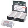 Ластик FABER-CASTELL "Dust Free", 41х18,5х11,5 мм, белый, прямоугольный, ПВХ, 187130