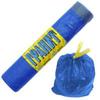 Мешки для мусора, 60 л, завязки, синие, в рулоне 20 шт., ПНД, 15 мкм, 60х70 см, прочные, КОНЦЕПЦИЯ БЫТА "Гранит", 1022