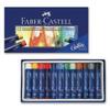 Пастель масляная художественная FABER-CASTELL "Oil Pastels", 12 цветов, круглое сечение, 127012