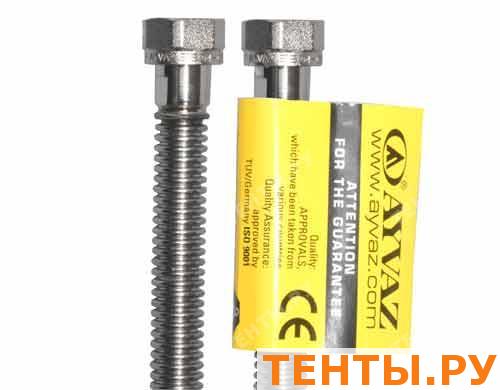 Сильфонная подводка для газа – купить сильфонные подводки 1/2, 3/4 по ...