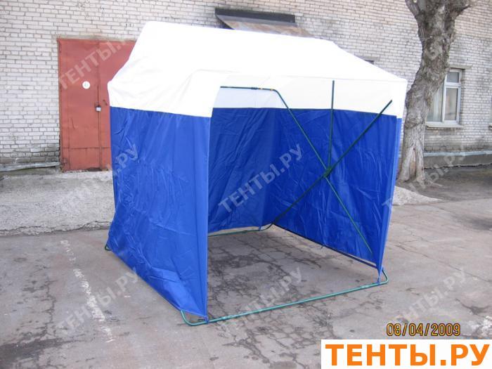 Тент для палатки «Кабриолет» 1,5x1,5 бело-синий 34119 купить