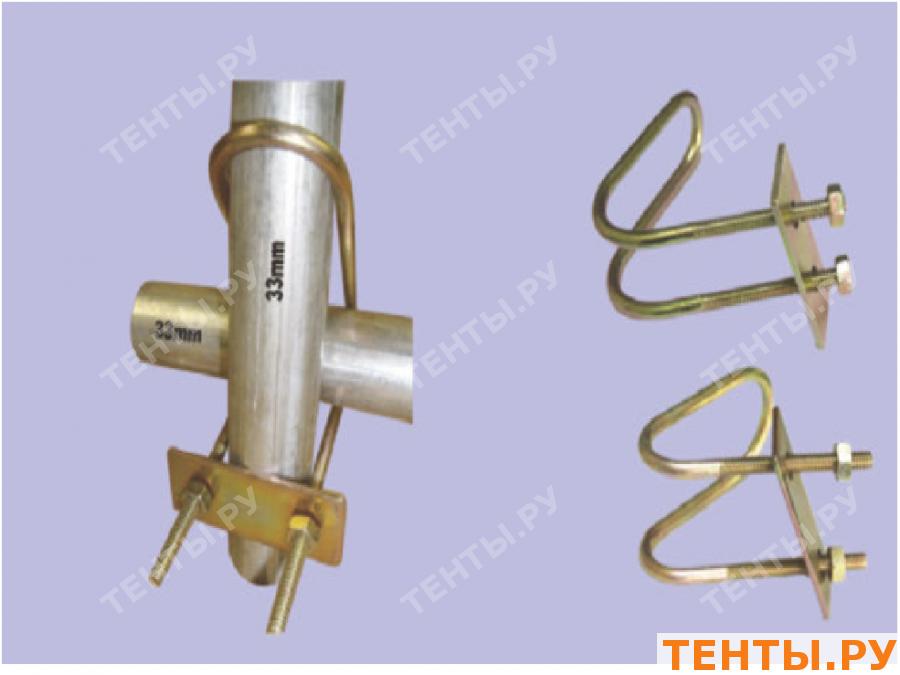 V образный оцинкован.зажим для труб д 50мм 53213 купить