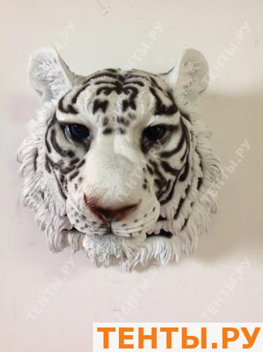 Голова белого тигра,навесной декор