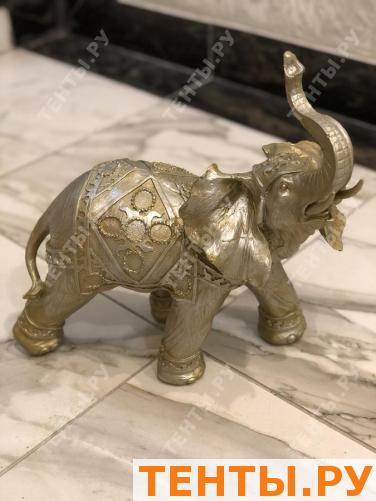 Слон большой,копилка(серебро), H-40см. L-55см.